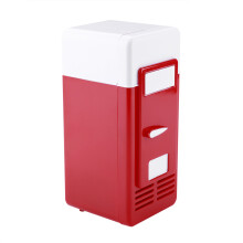 Red Mini USB Getränke Kühler & Heizer – Plug & Play für Auto & Büro