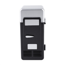 Schwarze Mini-USB-Trinkkühler & Heizer - Ideal für Zuhause, Büro und Auto