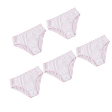 5Pièces Sous-Vêtements Jetables Femmes Coton Léger Blanc Quotidien