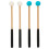 2Paren Set Kleurrijke Rubberen En Drumsticks Voor Performance 1