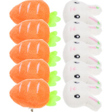12 mini konijn wortelvormige broches kledingaccessoire
