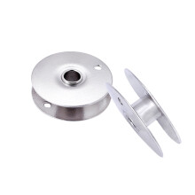 3 metalen platte spoelen voor enkelnaald naaimachine,