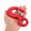 5St Swivel Sling Hooks Sterk Rood Carbonstaal 8