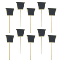 10St Decoratieve Blackboard Topper Voor En Berichten