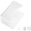 Wall Mounted Mail Rack Acrylic Envelope Holder, Postcard Rack, Document Storage Stand, White 15.3x10x6 cm 3