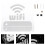 acryl desktop wifi bordje - wachtwoord herinnering tafelstaander 9