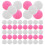 200 pompons plüsch, flauschige bälle für kindergarten 4