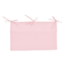 Crib Diaper Storage Bag Lightweight Hanging Organizer For Baby Crib With 2 Pockets