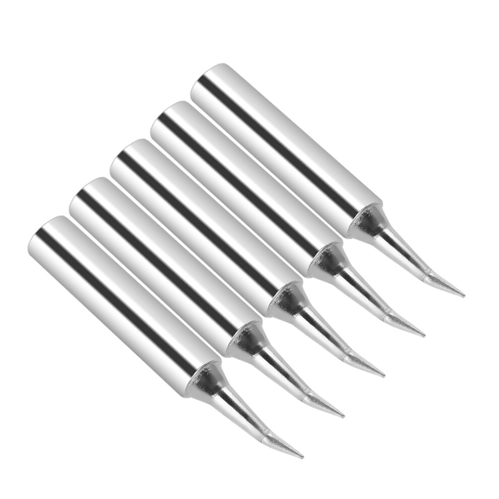 5Pcs Soldering Tips 900M-Is For 936 Rework Station High-Quality Copper Tips 9321351750958