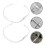 2-teiliges Bremsschlauch-Set mit Rückschlagventil für 11