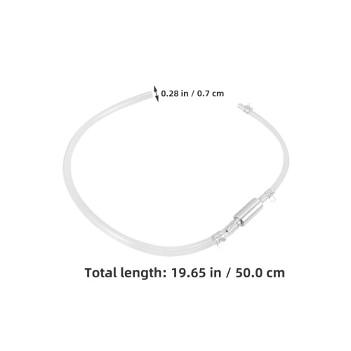 2-teiliges Bremsschlauch-Set mit Rückschlagventil für 1