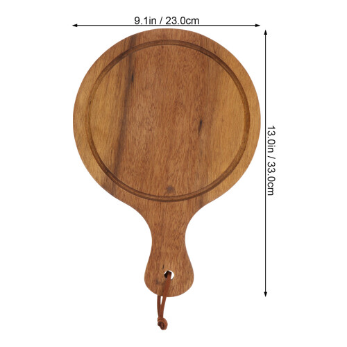 holz pizza tablett für steak, grill & snacks, servierplatte 1