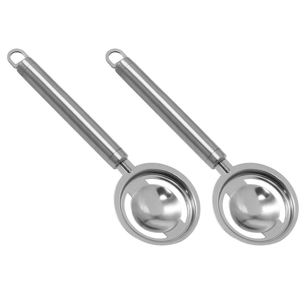 2 eier-trenner, eigelb-weiß-filter, ei- ,
