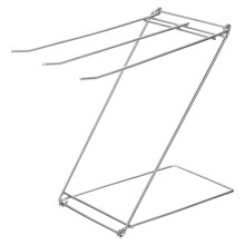 1 z-förmiger -handtuchhalter, abtropfhalter für tücher