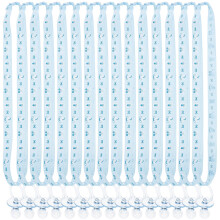 50 baby shower schnullerkette mit anhänger, mitgebsel für babys
