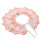 Collier Chat En Dentelle Rose Avec Tissu 1