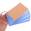 6pcs ruled index cards with rings, lined note cards for studying 7