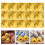 100pcs aluminum foil candy wrappers for chocolate and sweets packaging 10