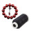 3 strands 0.3mm black sewing thread spools for quilting upholstery 7