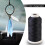 3 strands 0.3mm black sewing thread spools for quilting upholstery 10