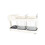 Plastic Washing Set With Tooth Cup Brush Paste Rack Gargle Cup Double 1