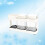 Plastic Washing Set With Tooth Cup Brush Paste Rack Gargle Cup Double 9
