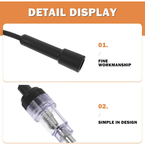 Spark Plug Tester With Straight Boot Ignition Light Detector For Automotive Engine Spark Plug Testing Tool Pen Included 2