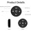 Car Steering Wheel Remote Wireless Music Button, Steering Controller For Hands-Free Audio, Phone, Camera, Navigation 2