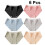 6 dames naadloze middelhoog slips XL - 1 per 10