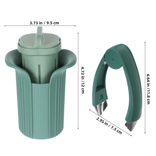 One Set Vegetable Fruit Chopper Hand Press With 1