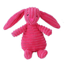 (rabbit) Durable Plush Toy Chew Dog Toys With Squeaker And Crinkle Paper For Sounding Plush Plush Dog Toys Pack For Puppy Small Middle Large Dogs