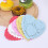 100 placas redondas corazón 4 pulgadas base resistente para pasteles 4