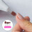 1Set Nagelstudio Polijstkop Display Box Rosé Manicure Tool 5
