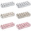 Portable Plastic Egg Storage Box 18-Grid Egg Protector Tray Beige For Secure Egg Transport On Outdoor Trips 2