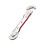Adjustable Wrench 9-45mm Multi-Function Spanner Universal Wrench For Pipe Plumbing Home Repair Quick Snap Shifter 1