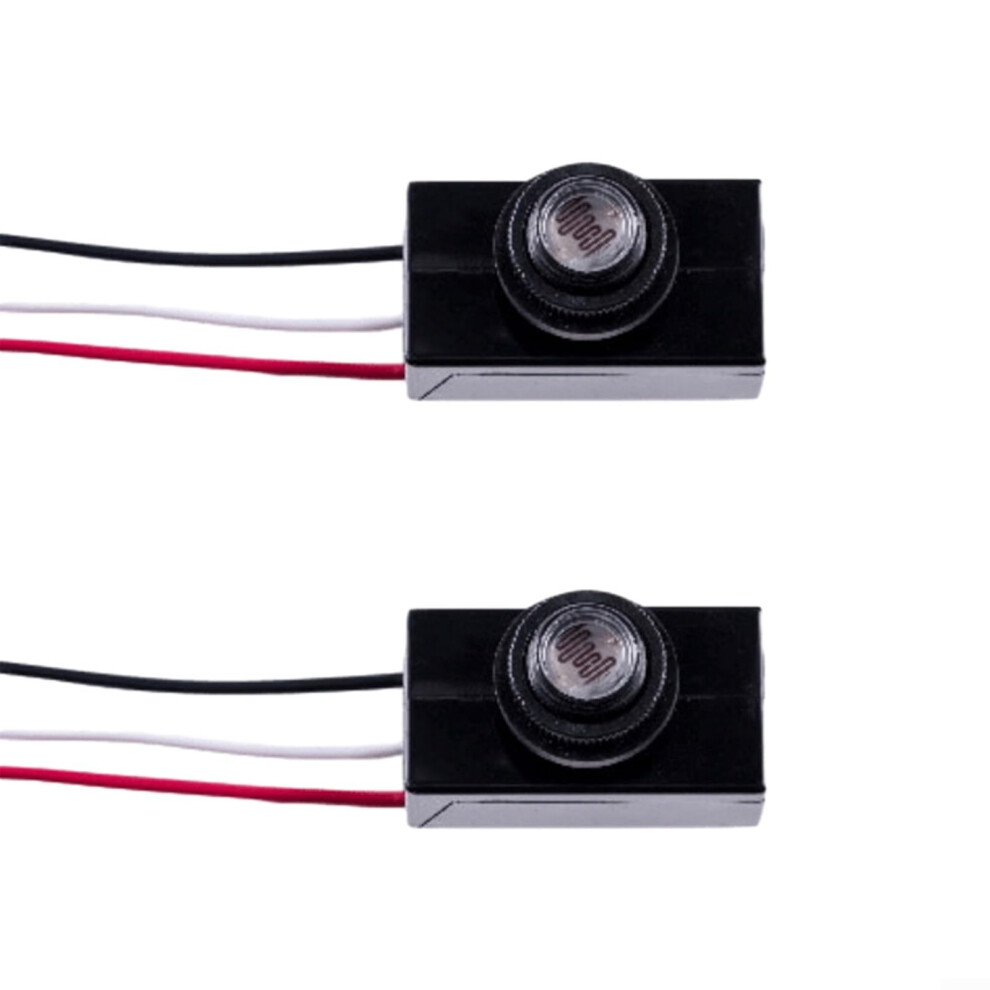 Reliable Automatic Lighting Solution Dusk-To-Dawn Sensor Pair 120-277V Voltage Compatible-image-OPC-PKSRYTX-NEW