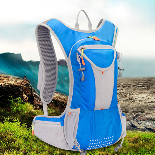 blauer rucksack 22x48 cm mit hydrationssystem und 15-l-trinkblase 2