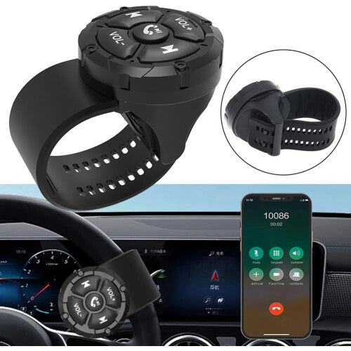 Waterproof Remote Control Button For Cars And Bikes Hands Communication Wireless Universal Compatibility 1