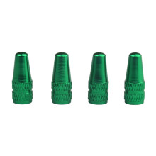 Bike Tire Caps Aluminum Alloy 4 Pcs, Valve Stem Caps, Air Covers, Bicycle Valve Caps, Cycling Gear Maintenance Tools