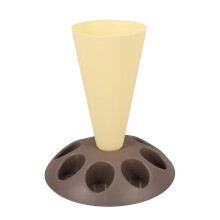 Piping bag holder with nozzle holder, ideal for baking enthusiasts and