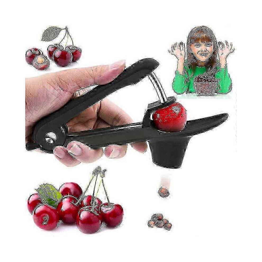 Cherry/Olive Pitter 1 Piece Black