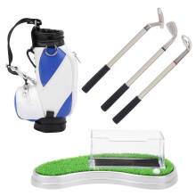 Mini-Desktop-Golftasche, Stifthalter mit