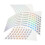 1Sheet Assorted Color Reflective Tire Strips Car Rim Stickers 4