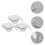 6Pcs Experiment Measuring Cup Volumetric Cups Easy To Read 11