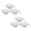 6Pcs Experiment Measuring Cup Volumetric Cups Easy To Read 1