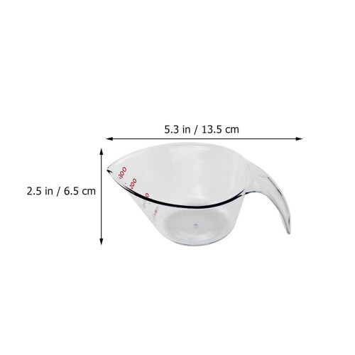 6Pcs Experiment Measuring Cup Volumetric Cups Easy To Read 1