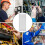 50Pièces Clips De Fixation Auto-Adhésifs Blancs Pour Gestion De Câbles 10
