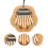 1Kleine Mini Kalimba Duimpiano Voor Ontspanning En 10