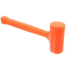 Marteau En Caoutchouc PVC Orange Anti-Dérapant Pour Bricolage