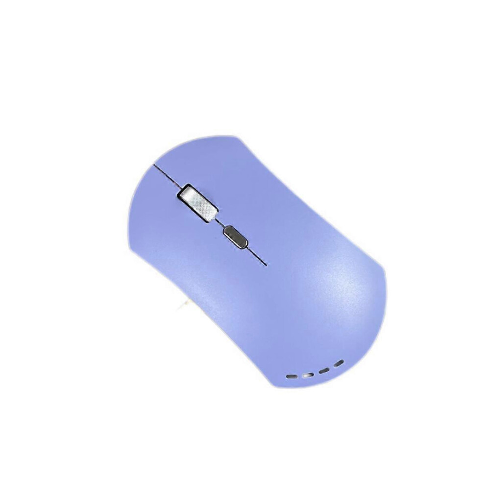 Kikidex (As Show, One Size) Bluetooth Wireless Mouse Silent Rechargeable Wireless Mouse, Bluetooth Wireless Mouse For Laptop/Pc/Mac/Ipad Pro/Computer Lilac Purple